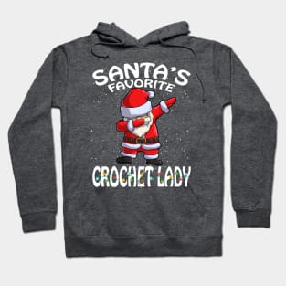 Santas Favorite Crochet Lady Christmas Hoodie